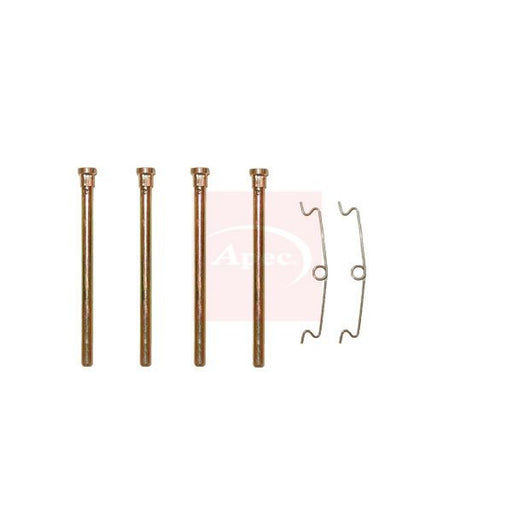 Apec Brake Pad Accessory Fitting Kit Front fits Citroën C15 Box Body 1984-2005