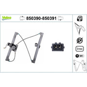 Valeo Electric Window Regulator Lifter Right Front 850391