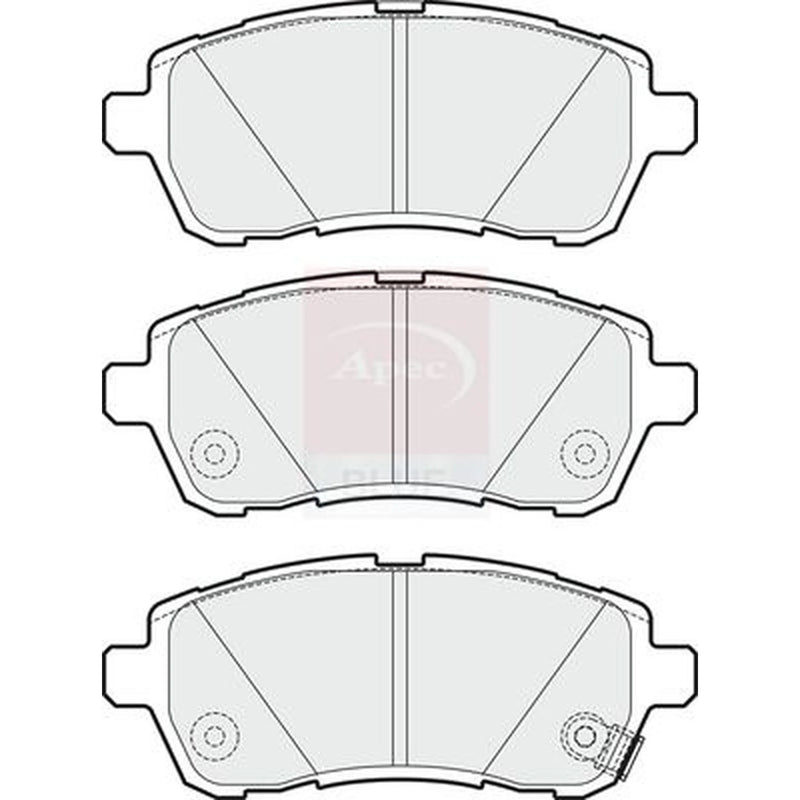 Apec Front Brake Pad Set PD3116