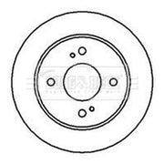 Borg & Beck Front & Rear Brake Discs & Pads fits Infiniti G20 1990-1997 2.0