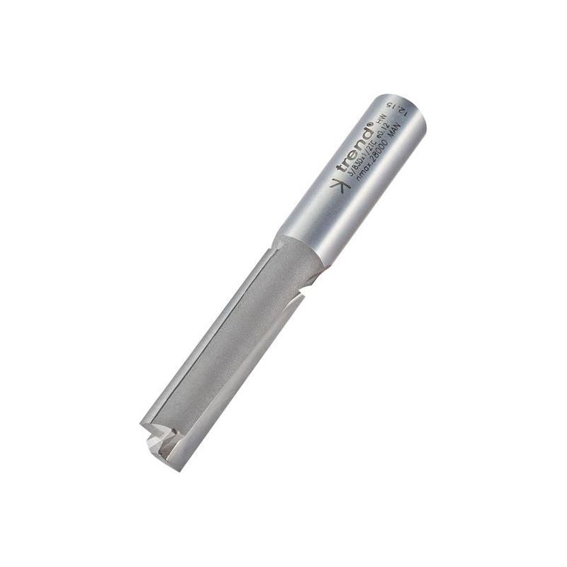 Trend 3/83D x 1/2 TCT Two Flute Workshop Cutter 12.7 x 50mm Trend - Dynamic Drive