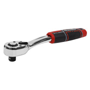 Premier Pear-Head Offset Ratchet Wrench with Flip Reverse 1/2"Sq Drive Sealey Premier - Dynamic Drive