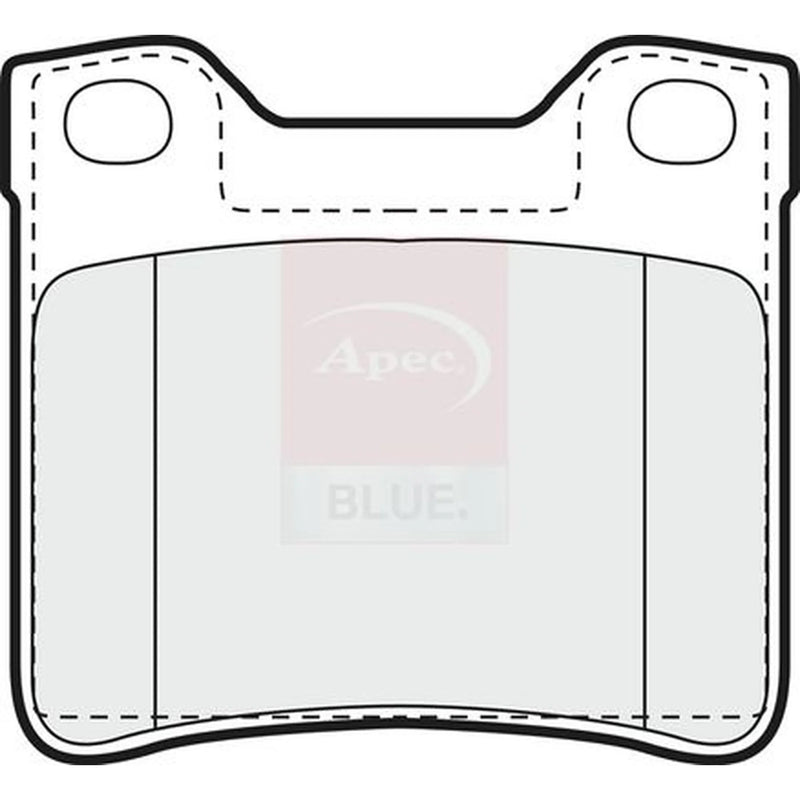 Apec Rear Brake Pad Set PD3432