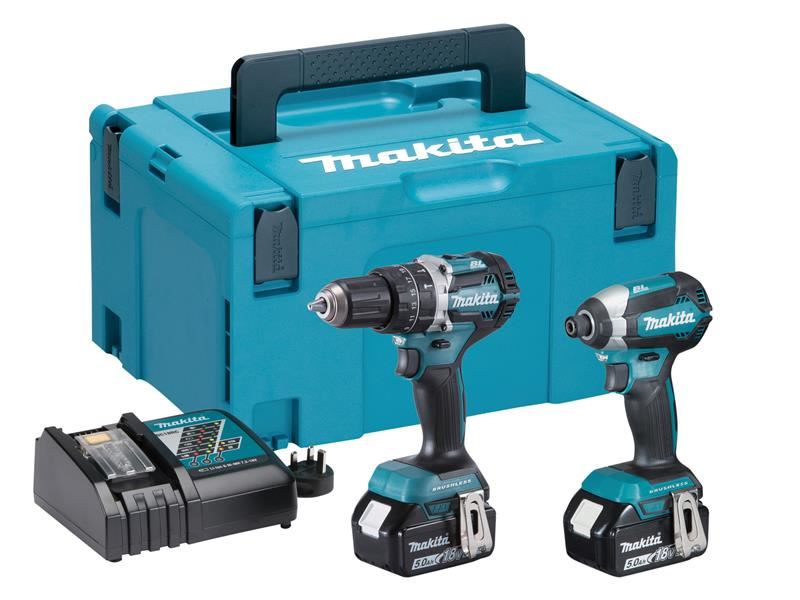 Makita DLX2180TJ Brushless Twin Pack 18V 2 x 5.0Ah Li-ion Makita - NN4 Online
