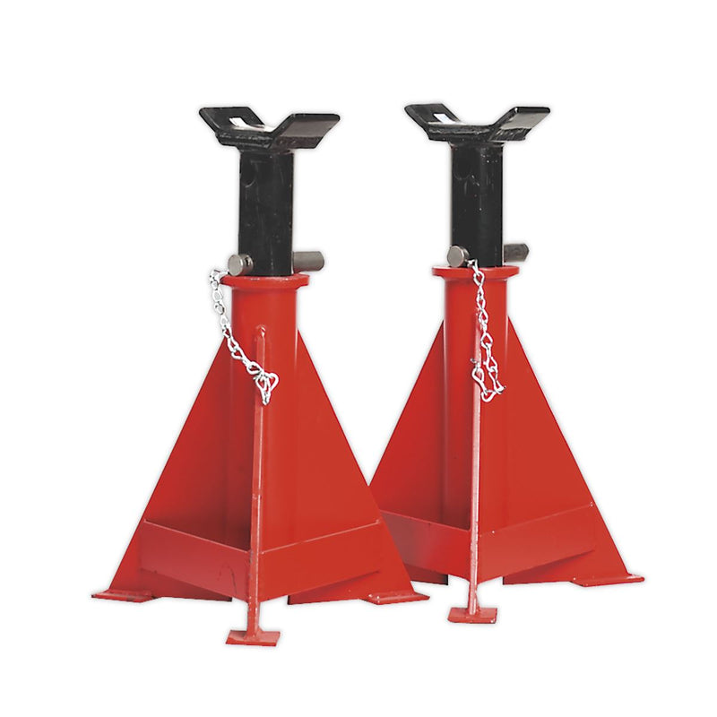 Sealey AXLe Stands (Pair) 15 Tonne Capacity per Stand AS15000 Sealey - Dynamic Drive