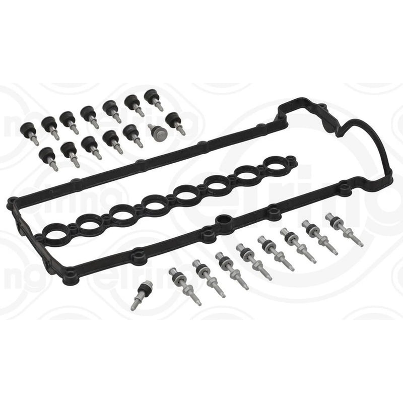Elring Cylinder Head Cover Gasket Set fits BMW 3 1998-2003