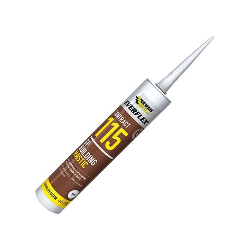 Everbuild Sika Everflex® 115 General Purpose Building Mastic Grey 285ml Everbuild Sika - Dynamic Drive