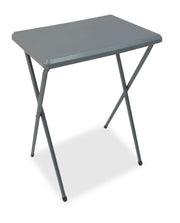 Quest Fleetwood high plastic Folding Camping Table in grey Quest - Dynamic Drive