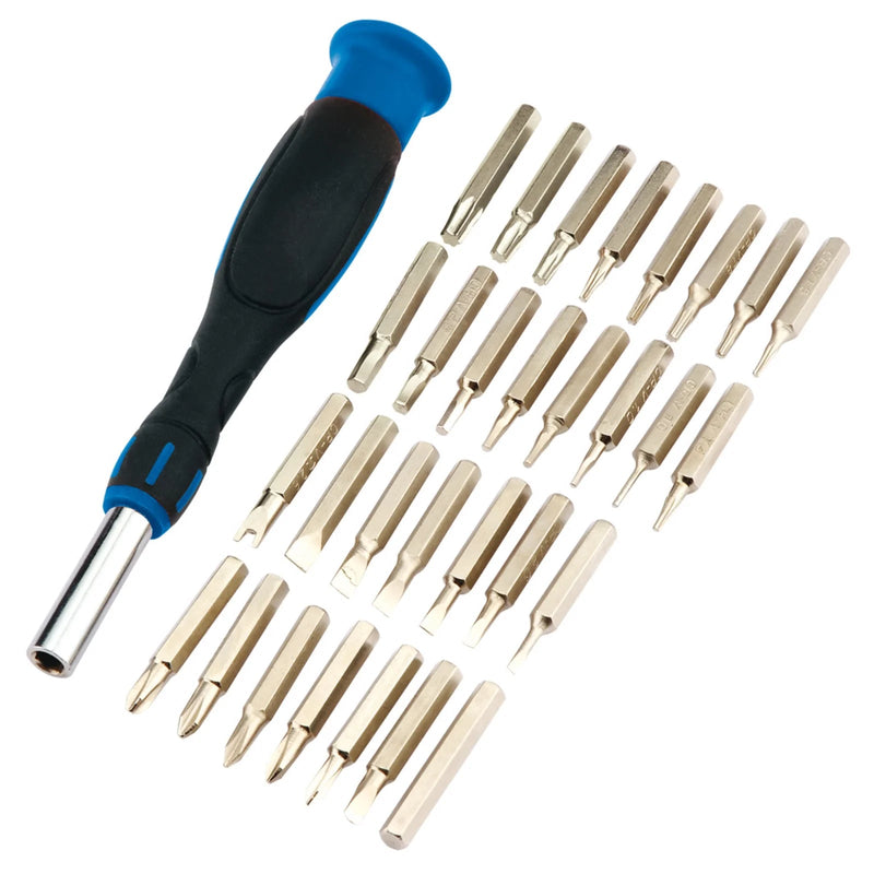 Draper Soft Grip Precision Screwdriver & Bit Set (31 Piece) - PSS31 - image 1