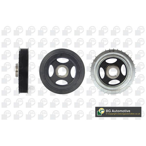 BGA Crank Shaft Belt Pulley fits Mazda 2 2007-2015 1.3 1.5