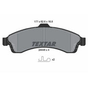 Textar Front Brake Pad Set 2444801
