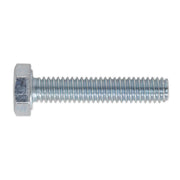Sealey HT Setscrew M4 x 20mm 8.8 Zinc DIN 933 Pack of 50 SS420 Sealey  - Dynamic Drive