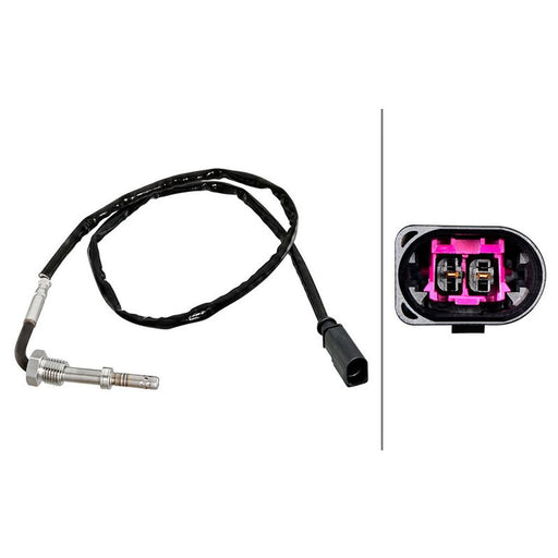 Hella Exhaust Gas Temperature Sensor before catalytic converter fits Audi A3