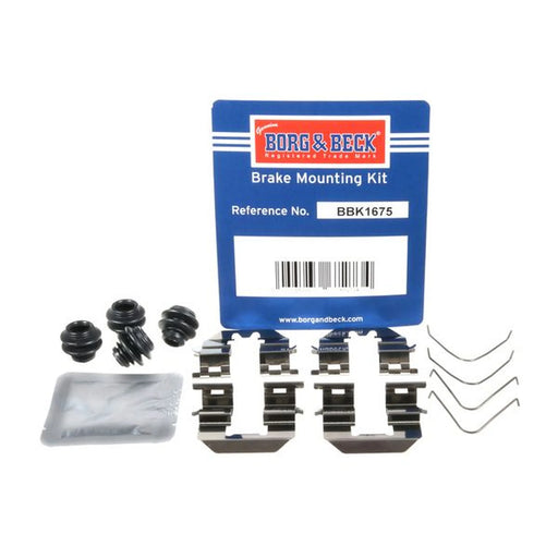 Borg & Beck Brake Pad Accessory Fitting Kit Rear BBK1675