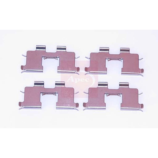 Apec Brake Pad Accessory Fitting Kit Rear fits Daewoo Korando 1999 on 2.3 2.9