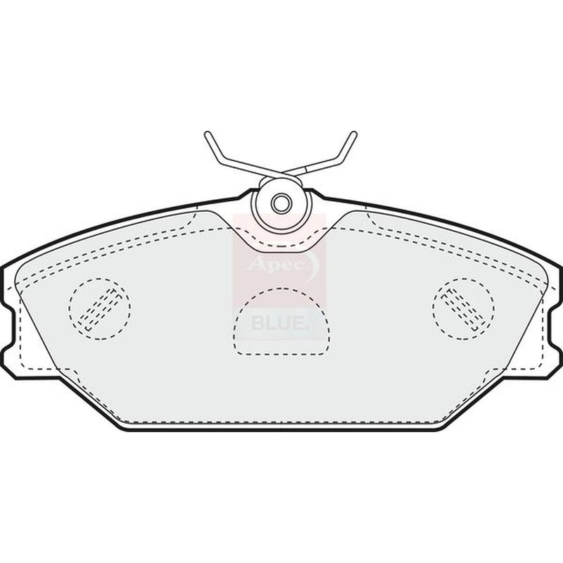 Apec Front & Rear Pads fits Renault Scénic I 1999-2003 1.4 1.6 1.8 1.9 2.0