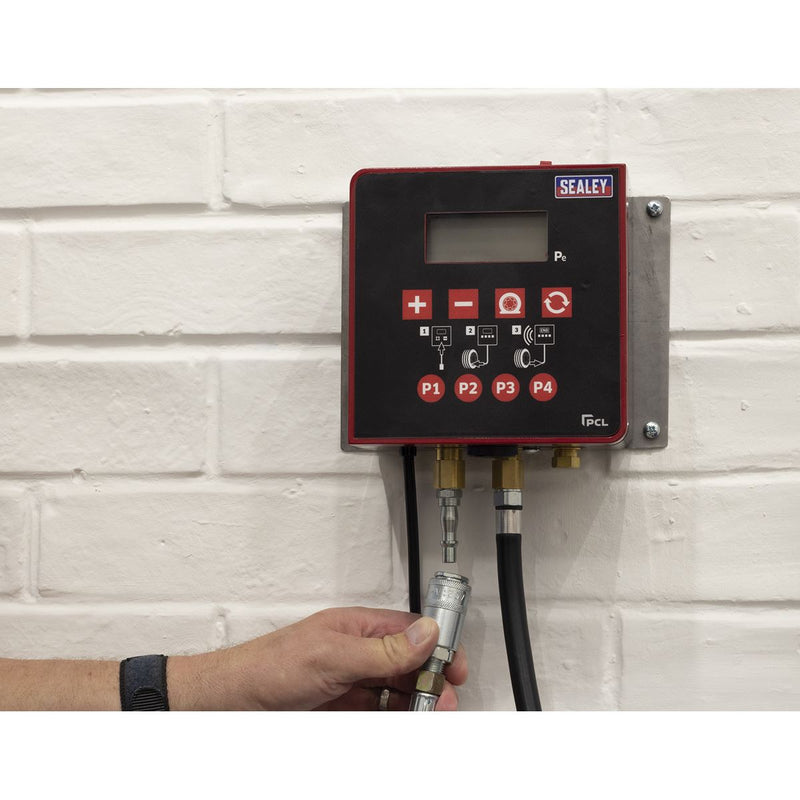 Sealey Qube Digital Tyre Inflator Professional with OPS & Nitrogen Purge SA390 Sealey - Dynamic Drive