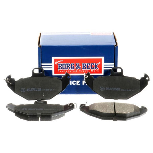 Borg & Beck Rear Brake Solid Discs & Pads fits Renault Laguna I 1993-2001