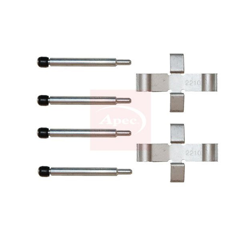 Apec Brake Pad Accessory Fitting Kit Rear fits Alfa Romeo 75 1985-1992