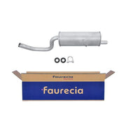 Hella End Silencer Rear fits Fiat Strada 1982-1987 1.1 1.3
