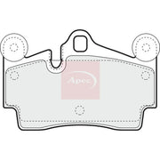 Apec Rear Brake Pad Set PAD1318