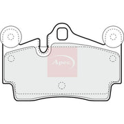 Apec Rear Brake Pad Set fits Audi Q7 2006-2015 3.0 3.6 4.2