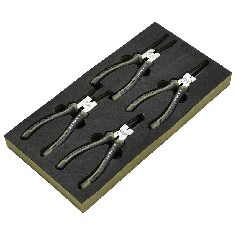 Draper Expert Circlip Pliers Set in EVA Foam Tray, 180mm (4 Piece) - image 1