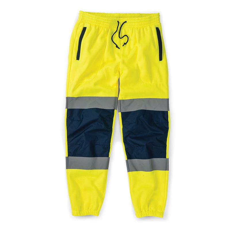 Tough Grit Hi-Vis 2-Tone Jogger Yellow/Navy S 686024 Tough Grit  - Dynamic Drive