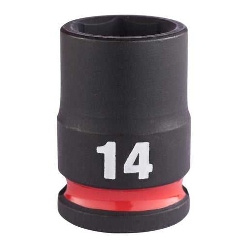 Milwaukee 14mm ShockWave Impact Duty 3/8" Drive Impact Socket Milwaukee - Dynamic Drive
