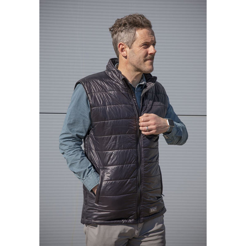 Sealey 5V Heated Puffy Gilet with Power Bank 10Ah - 44" to 52" Chest HG01KIT Sealey - Dynamic Drive