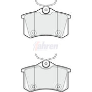 Fahren Rear Brake Pad Set FBP3276