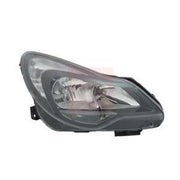 Apec Headlight Headlamp H7/H1 Right fits Opel Corsa D 2006-2014