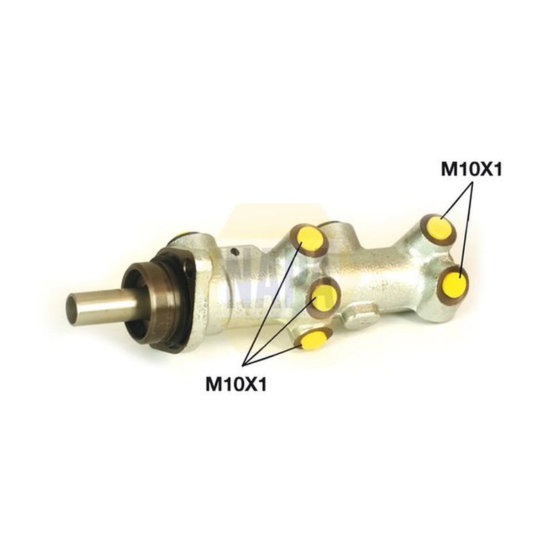NAPA Brake Master Cylinder Hydraulic Assembly fits Citroën Relay I 1994-2002