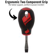 Teng Tools Flat Screwdriver 1.2 x 6.5 x 38mm XS Teng Tools - Dynamic Drive