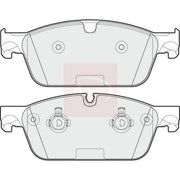Apec Front Brake Pad Set PAD1928