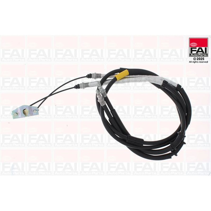 FAI Handbrake Cable Left Rear fits Opel Corsa D 2006-2014 1.0 1.2 1.3 1.4