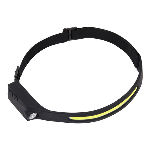 Sealey Head Torch 5W COB & 3W LED Bulb with Auto-Sensor Rechargeable HT104R Sealey - Dynamic Drive