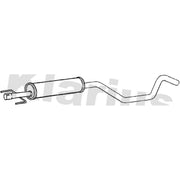 Klarius Box With Centre Pipe Centre fits Opel Zafira Family B 2005-2012 1.6