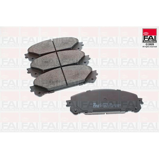 FAI Front Brake Vented Discs & Pads fits Lexus Rx 2008-2015