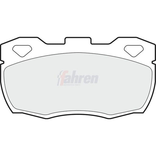 Fahren Front Brake Pad Set FBP3293