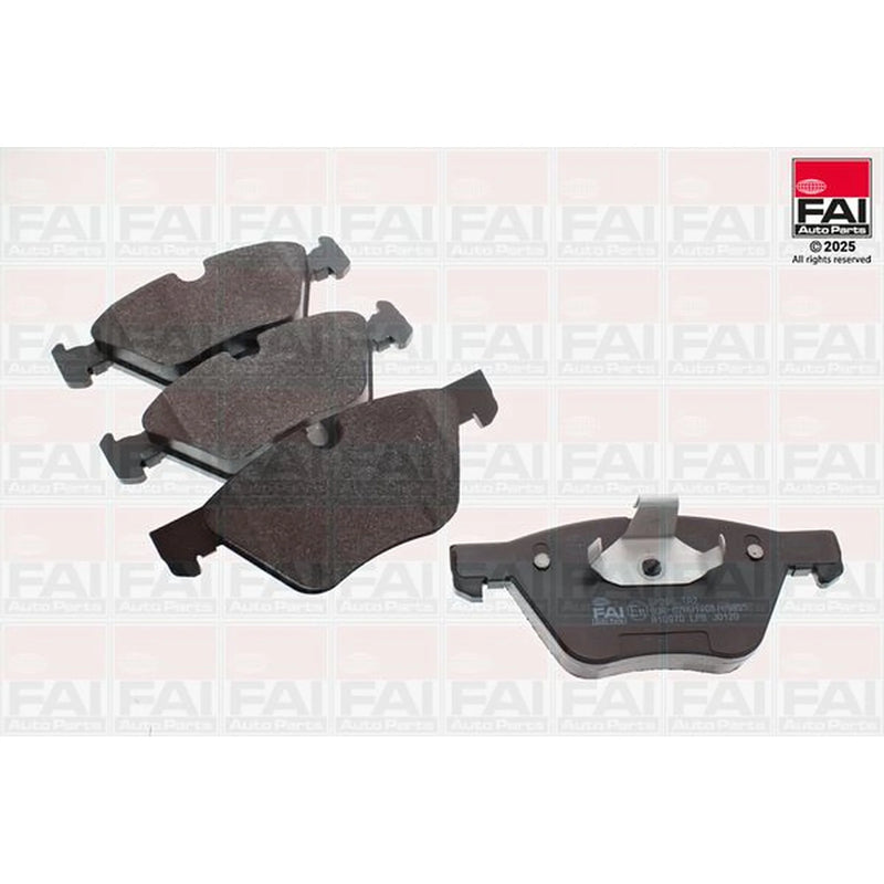 FAI Front Brake Vented Discs & Pads fits BMW 3 2004-2013