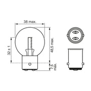 Bosch Car Light Bulb 12V 24W