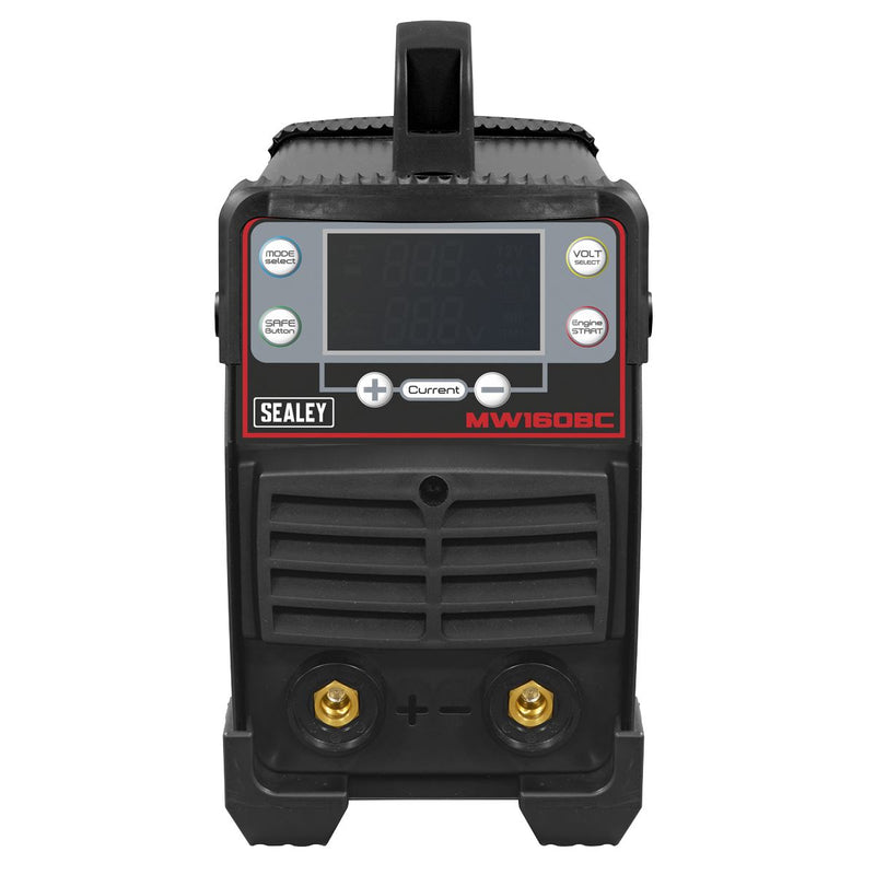 Sealey MMA Inverter Welder & Battery Charger/Starter 200A 230V MW160BC Sealey - Dynamic Drive