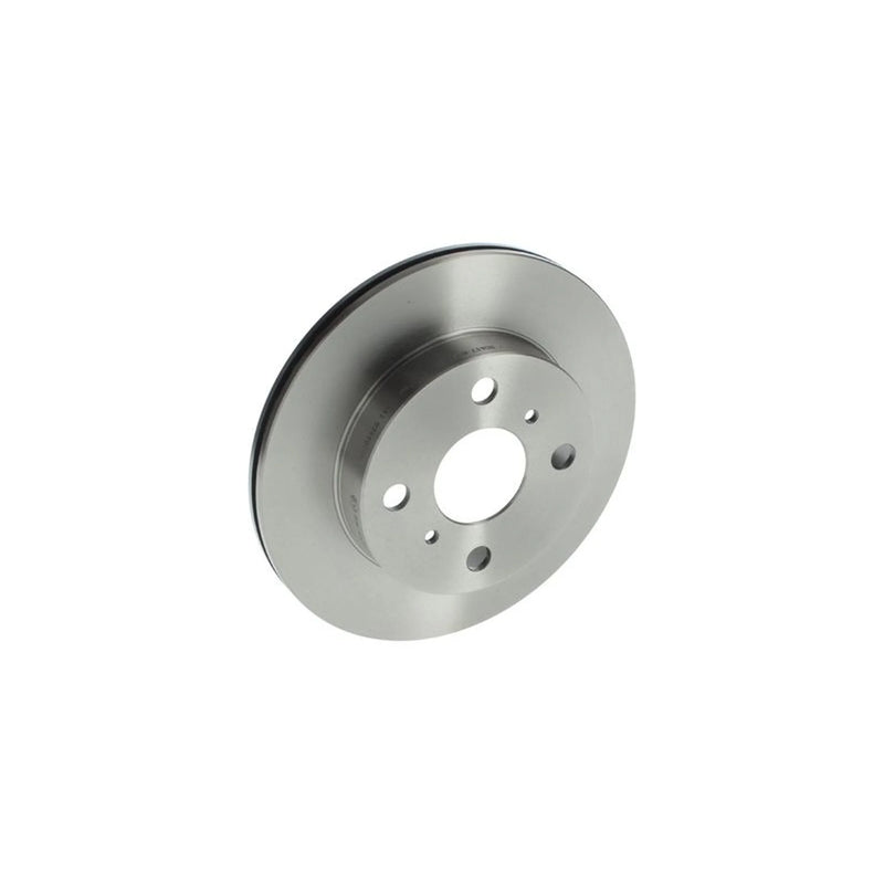 Bosch 2 x Vented Brake Discs fits Toyota Starlet 1989-1999 1.0 1.3 1.5