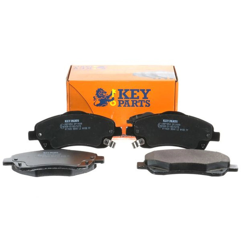 Key Parts Front Brake Discs & Pads fits Toyota Avensis 2003-2008 1.6 1.8 2.0