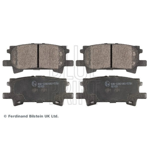 Blue Print Rear Brake Pad Set ADT342154