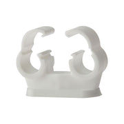 Forgefix Pipe Clip Double Cliplock 15mm Box 50 ForgeFix - Dynamic Drive