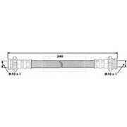 Borg & Beck Brake Hydraulic Hose Line Rear Right BBH6823