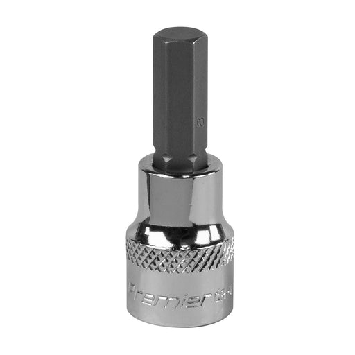 Sealey Hex Socket Bit 8mm 3/8"Sq Drive SBH011 Sealey - Dynamic Drive