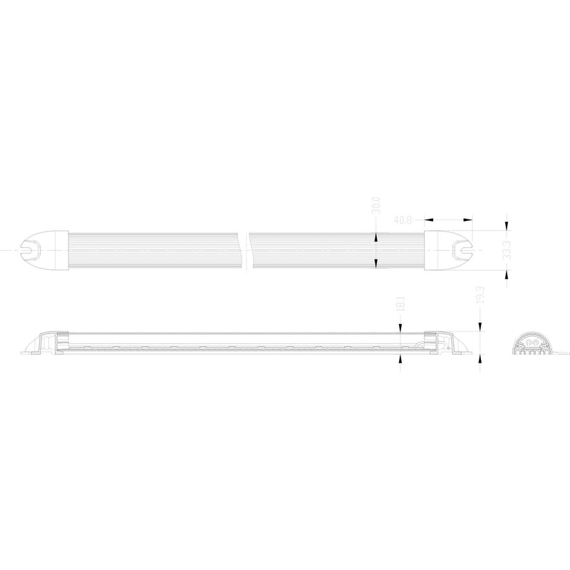 Ring Automotive RCV5012 TM Baton LED Strip Light, 300 mm Ring Automotive - Dynamic Drive